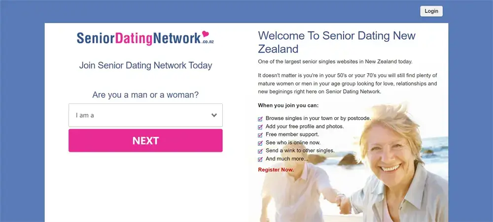 senior dating network